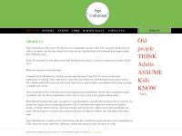 Age Unlimited | Hope. Dignity. Understanding. Age Unlimited | Hope. Dignity. Understanding.