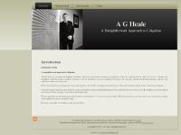 A G Heale: Introduction A G Heale: Introduction