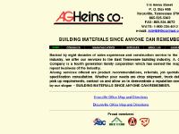 A. G. Heins Co. Inc. building materials A. G. Heins Co. Inc. building materials