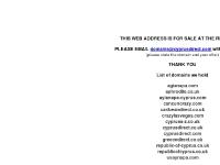 DOMAIN for sale DOMAIN for sale