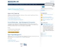 IndigoBlue - Forum for Agile Enterprise and Agile Project Management IndigoBlue - Forum for Agile Enterprise and Agile Project Management