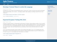 Agile Finance Agile Finance