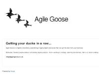 Getting your ducks in a row... | Agile Goose Getting your ducks in a row... | Agile Goose