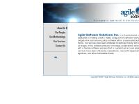 Agile Software Solutions, Inc. - A pragmatic approach to developing quality software. Agile Software Solutions, Inc. - A pragmatic approach to developing quality software.