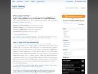 Agile Testing Agile Testing