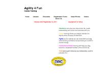 Agility 4 Fun Dog Obedience Agility Clicker Canine Good Citizen Training Agility 4 Fun Dog Obedience Agility Clicker Canine Good Citizen Training