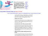 agingnets.com Brochure, Return to top