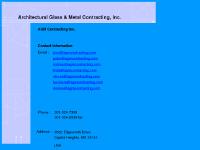 Architectural Glass & Metal Contracting, Inc. Architectural Glass & Metal Contracting, Inc.