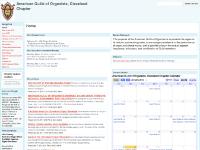 American Guild of Organists, Cleveland Chapter American Guild of Organists, Cleveland Chapter