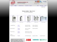 AGC - Goldberger Controls, Inc. - AC DC Drives, VFD, VSD, ASD, ABB, Motors, PLCs, Softstarts, Sensors, Controls