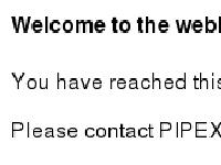 Dial web hosting service