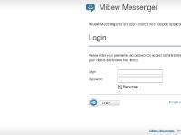 Login - Mibew Messenger