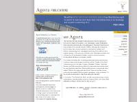 Agora Publications Inc. - Publishers, Translators and Performers of Original Works in Philosphy Agora Publications Inc. - Publishers, Translators and Performers of Original Works in Philosphy