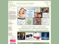 Monogrammed Jewelry, Handstamped Jewelry & Personalized Gifts at A Gracious Plenty