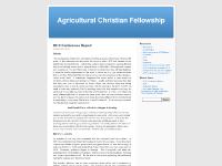 agriculturalchristianfellowship.org.uk Agricultural Christian Fellowship, Derbyshire Branch, Farmer/Government Relations paper