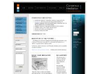 Consensus Commercial Mediation est. 1999, professional commercial mediators, fixed