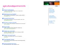 agriculturedepartment.info agriculturedepartment.info