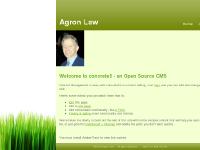 Agron Law :: Home Agron Law :: Home
