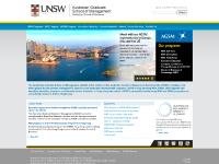 AGSM MBA & AGSM Executive Programs - Australian School of Business - UNSW AGSM MBA & AGSM Executive Programs - Australian School of Business - UNSW