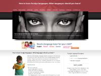 agtranslations.co.uk learn a foreign language, second language, reasons learn a foreign language