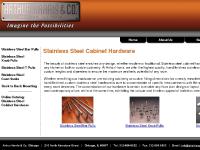 Stainless Steel Cabinet Hardware, Stainless Steel Bar Pulls, Stainless Steel Knob Pulls, Stainless Steel T-Pulls: Arthur Harris & Co. Chicago