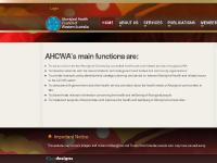 Welcome to the Aboriginal Health Council of Western Australia Welcome to the Aboriginal Health Council of Western Australia