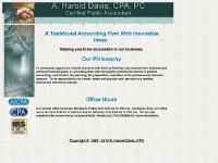 A. Harold Davis, CPA A. Harold Davis, CPA