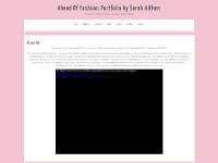 Ahead Of Fashion: Portfolio by Sarah Aitken Ahead Of Fashion: Portfolio by Sarah Aitken