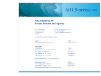 AHL-Shipping AS AHL-Shipping AS