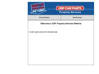 Welcome to GSF Property Srevices Welcome to GSF Property Srevices