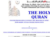 HOLY QURAN - THE TREASURE OF FAITH HOLY QURAN - THE TREASURE OF FAITH