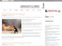 ahmadiyyatimes.blogspot.com 12:00 PM, 8:00 AM, 4:00 AM ahmadiyyatimes.blogspot.com 12:00 PM, 8:00 AM, 4:00 AM