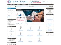 ahmadsurgical.com Surgical Instruments Dental Instruments Beauty Care Instruments Veterinary Instruments Holloware Instruments ecommerce, open source, shop