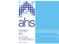 A H Strategies Ltd - Event organisation and stakeholder management A H Strategies Ltd - Event organisation and stakeholder management