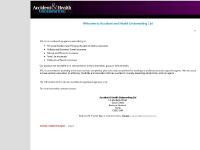 Accident and Health Underwriting Ltd Accident and Health Underwriting Ltd