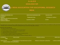 ALL INDIA ASSOCIATION FOR EDUCATIONAL RESEARCH ALL INDIA ASSOCIATION FOR EDUCATIONAL RESEARCH