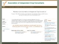 Homepage | Association of Independent Crop Consultants