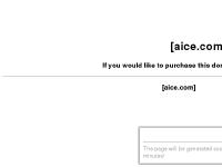 Welcome to aice.com! Welcome to aice.com!