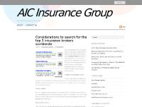 Welcome to AIC Business Insurance | www.aicinsurancegroup.com Welcome to AIC Business Insurance | www.aicinsurancegroup.com