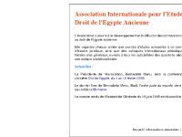 aidea-asso.com Michalon, Accueil, Informations statutaires