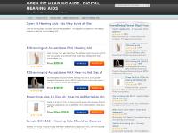 Digital hearing aids and open fit hearing aids