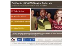 California HIV/AIDS Service Referrals California HIV/AIDS Service Referrals