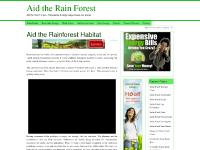 Aid the Rain Forest Aid the Rain Forest
