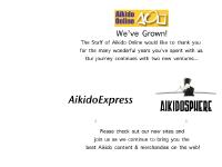 aikidoonline - Aikido Online has grown... aikidoonline - Aikido Online has grown...
