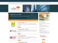 AIM.co.im - Your comprehensive solution to structuring your AIM listing support AIM.co.im - Your comprehensive solution to structuring your AIM listing support