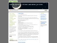 Aim for the moon – you may land among the stars.