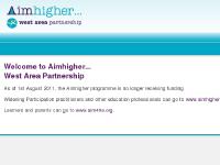 Welcome to Aimhigher West Area Partnership Welcome to Aimhigher West Area Partnership