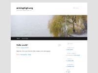 aiminghigh.org - aiminghigh