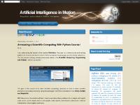Artificial Intelligence in Motion Artificial Intelligence in Motion