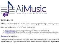 AiMusic, LLC